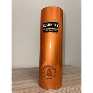 Bushmills Irish Whiskey Metal Tin 1608 World's Oldest Distillery